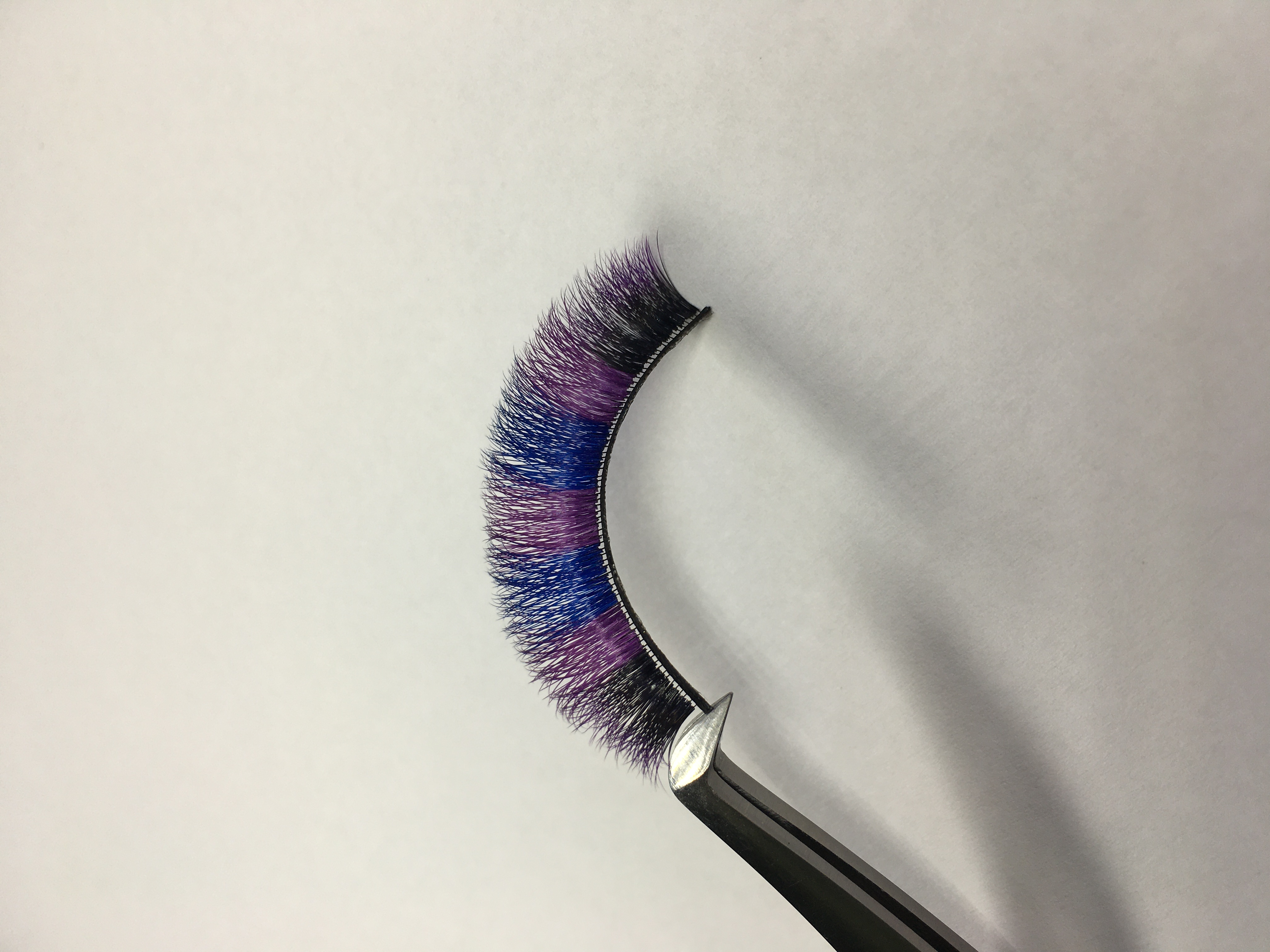 coloured lashes